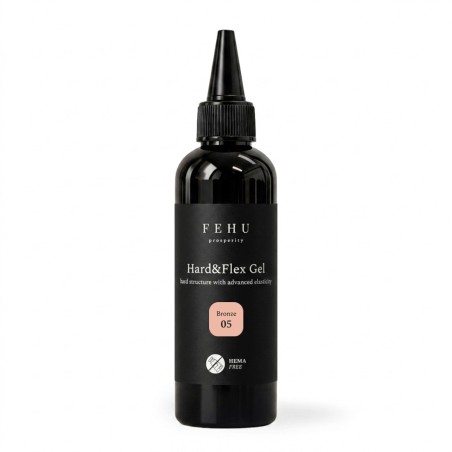 Hard & Flex Gel Bronze 100ml – Gel Construction Nude