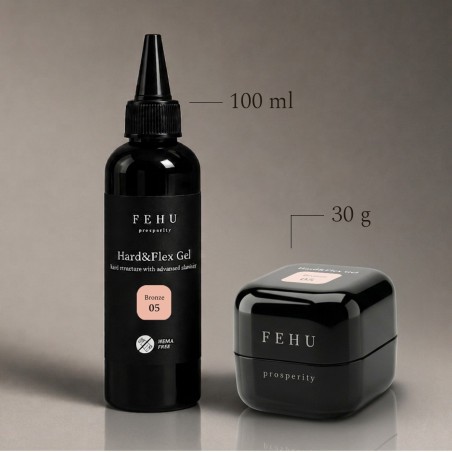 Hard & Flex Gel Bronze 100ml – Gel Construction Nude