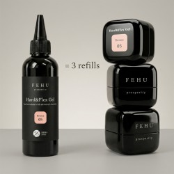Hard & Flex Gel Bronze 100ml – Gel Construction Nude