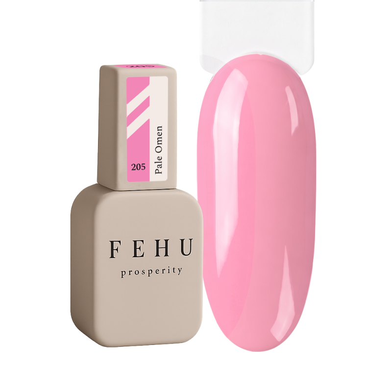Gel Polish 205 Pale Omen – Vernis Semi Permanent Rose