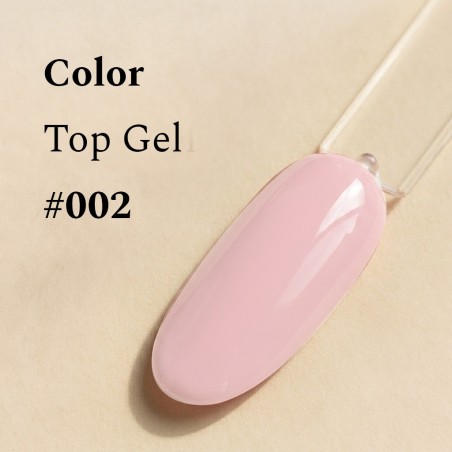 Color Top Gel Pale Camellia 12ml – Top Coat Rose Nude