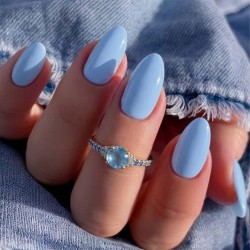 Gel Polish 512 In The Wings – Vernis Semi Permanent Bleu Ciel