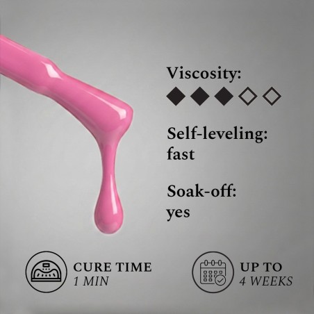 Gel Polish 235 Fleeting Moment – Vernis Semi Permanent Rose