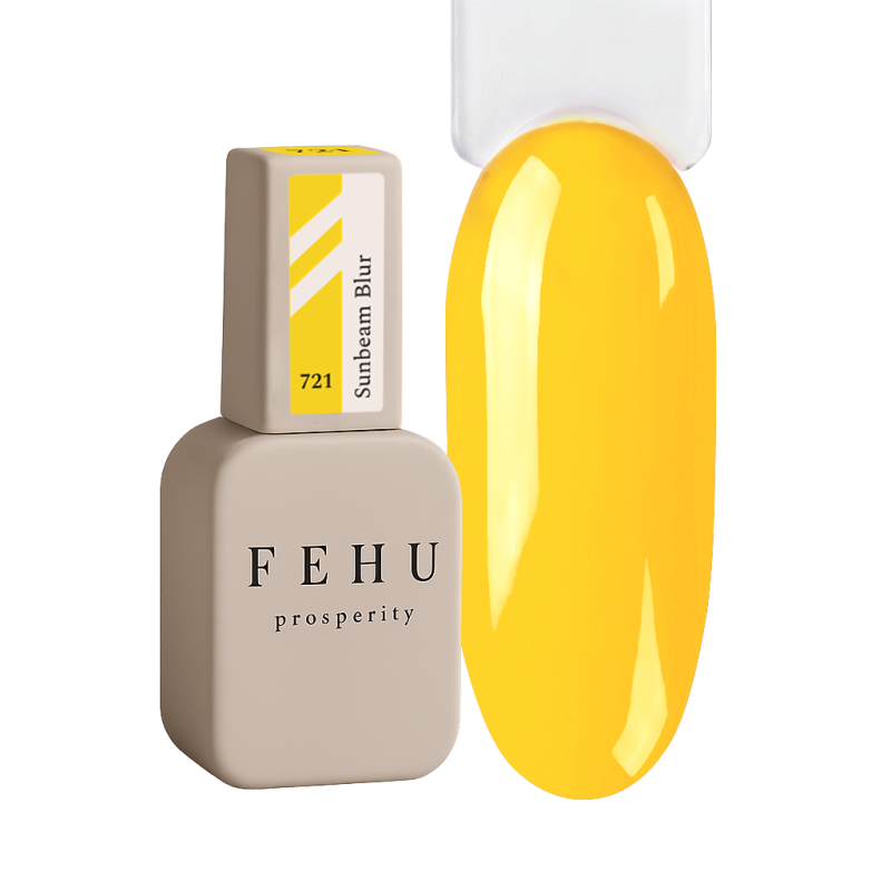Gel Polish 721 Sunbeam Blur – Vernis Semi Permanent Jaune
