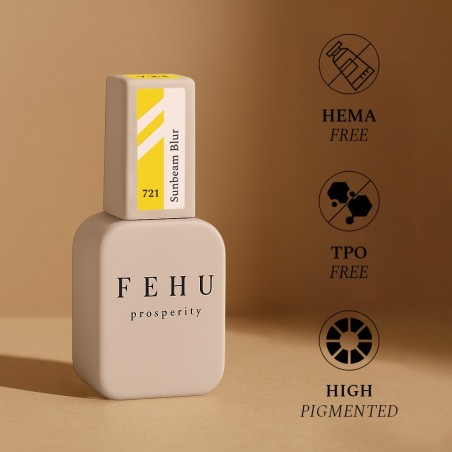 Gel Polish 721 Sunbeam Blur – Vernis Semi Permanent Jaune