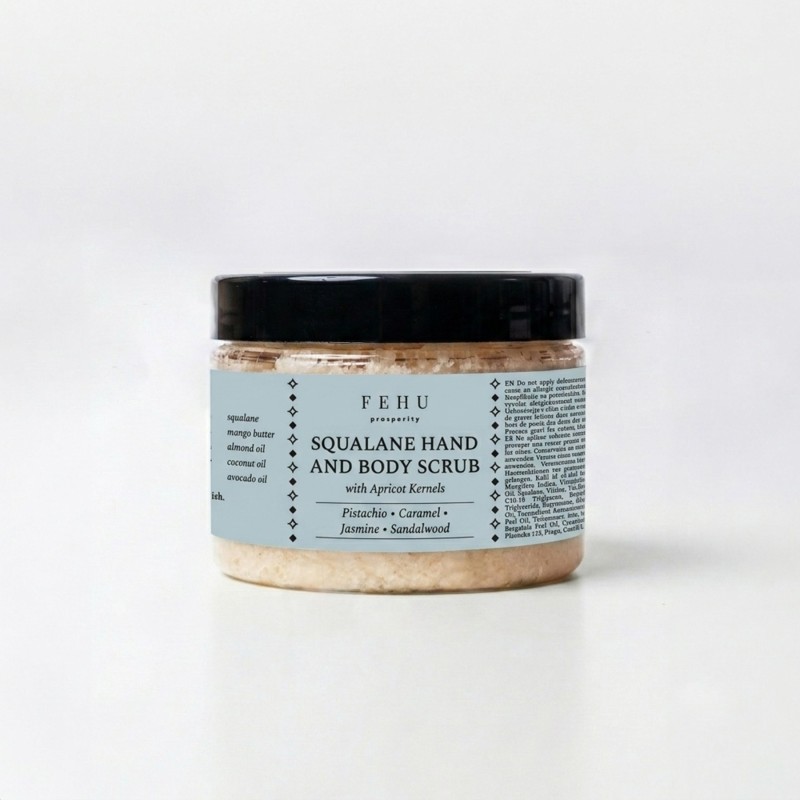 Gommage Mains & Corps au Squalane 150g – Peau Douce