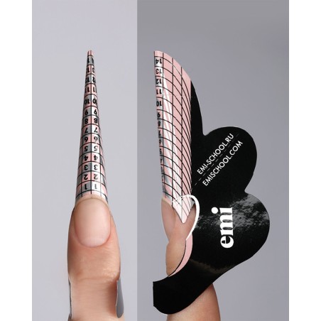 Nail Forms usage unique – 100 pièces | Formes pour modelage en arche