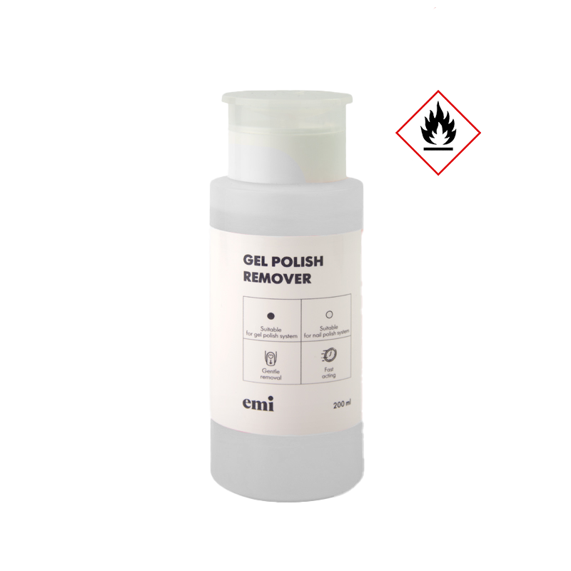 Gel and Nail Polish Remover – Dissolvant E.MiLac Doux et Efficace