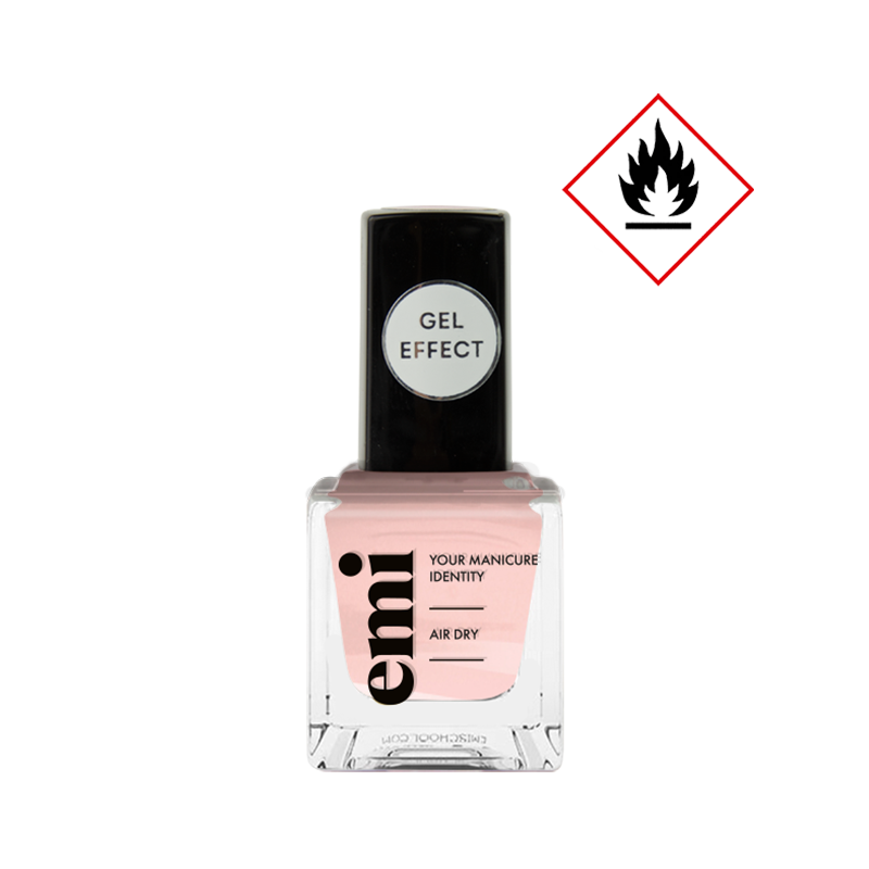 E.Mi Ultra Strong Gel Effect Misty Pink #002 – Vernis effet gel 9 ml
