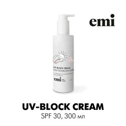 UV-Block Cream – Crème protectrice SPF 30 mains et pieds 300 ml