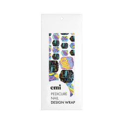 Pedicure Nail Wraps #5 Street Beat – Stickers ongles pédicure tendance