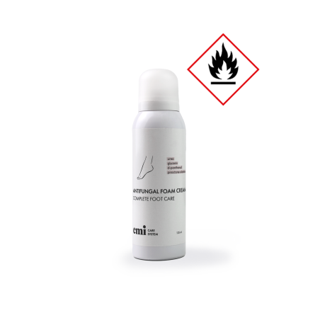 Antifungal Foam Cream 125 ml – Soin pieds antifongique et régénérant