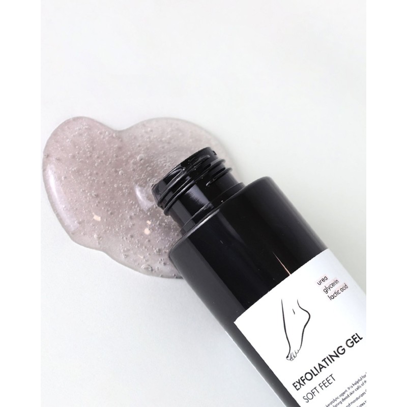 Exfoliating Gel 100 ml – Gel pédicure kératolytique hydratant