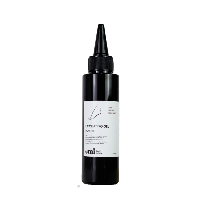 Exfoliating Gel 100 ml – Gel pédicure kératolytique hydratant