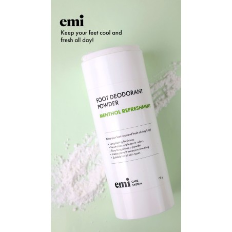 Foot Deodorant Powder 150 g – Poudre déodorante pour pieds frais et secs