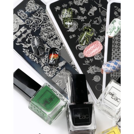 Nail Polish for Stamping Black #2 – Vernis stamping E.MiLac 9 ml