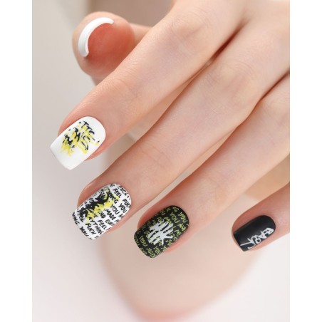 Nail Polish for Stamping Black #2 – Vernis stamping E.MiLac 9 ml