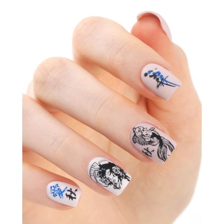 Nail Polish for Stamping Blue #3 – Vernis stamping E.MiLac 9 ml