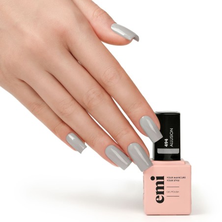 E.MiLac AR Allusion #494 | Vernis Gel Beige Sable Chic 9 ml