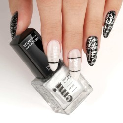 Nail Polish for Stamping #12 Silver – Vernis stamping E.MiLac 9 ml