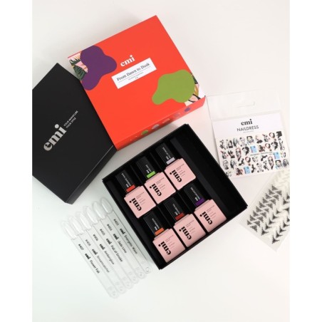 E.MiLac Set From Dawn To Dusk 9 ml – Vernis Gel Collection Été