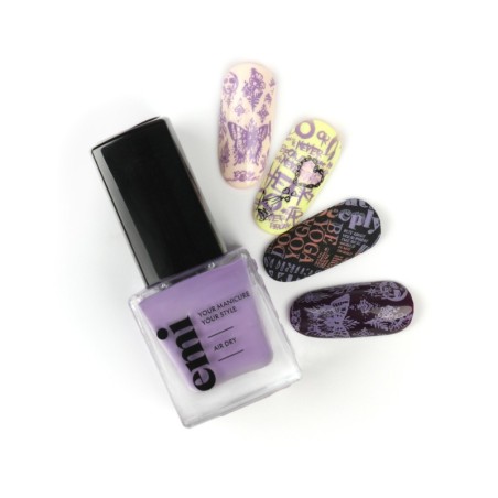 Nail Polish for Stamping Violet 11 – Vernis Stamping Violet Intense (9 ml)