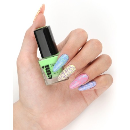 Vernis Stamping Vert Clair 9 ml – Nail Art EMI