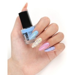 Nail Polish for Stamping Light Blue 10 – Vernis stamping bleu clair 9 ml | E.Mi