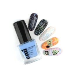 Nail Polish for Stamping Light Blue 10 – Vernis stamping bleu clair 9 ml | E.Mi