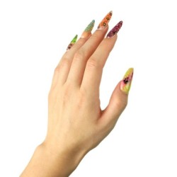Vernis à Ongles pour Stamping Cheshire W6 – Collection Wonderland Néon