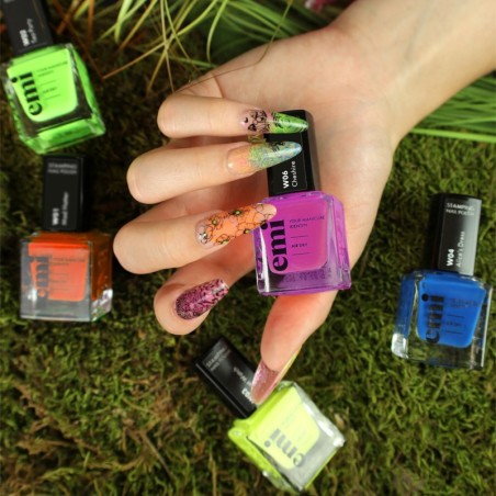 Vernis à Ongles pour Stamping Cheshire W6 – Collection Wonderland Néon