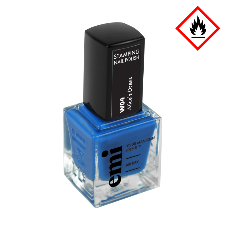 Vernis à Ongles pour Stamping Alice's Dress W4 – Collection Wonderland Néon