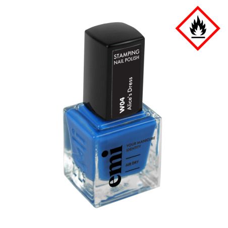 Vernis à Ongles pour Stamping Alice's Dress W4 – Collection Wonderland Néon