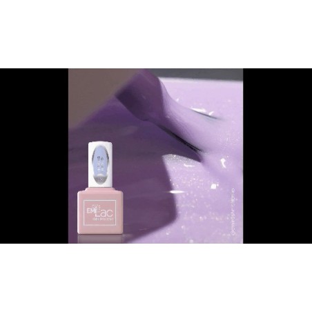 E.MiLac WEC Shining Orchid 156 9 ml – Vernis Gel Mariage Scintillant