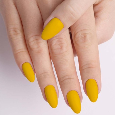 E.MiLac Sunny Day 005 – Vernis gel jaune éclatant, 9 ml