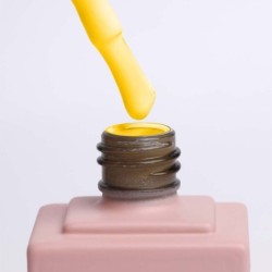 E.MiLac Sunny Day 005 – Vernis gel jaune éclatant, 9 ml