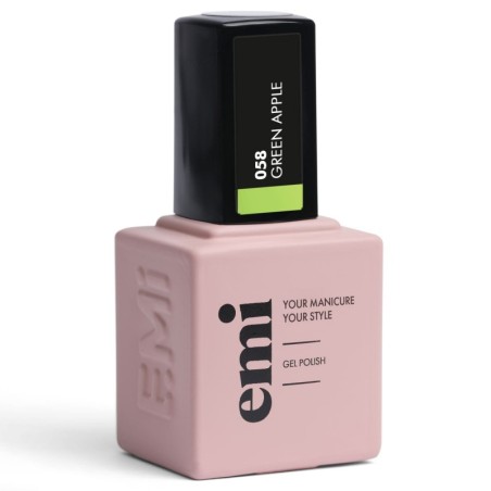 E.MiLac PA Green Apple 058 – Vernis Gel Vert Pomme | Manucure Durable