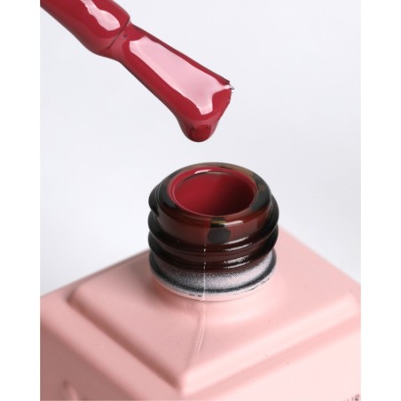 E.MiLac OT Ruby Night 333 – Vernis Gel Rouge Profond | Manucure Durable