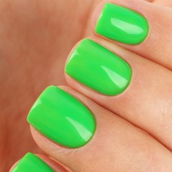 E.MiLac NEON Green Absinthe 052 – Vernis gel néon vert 9 ml