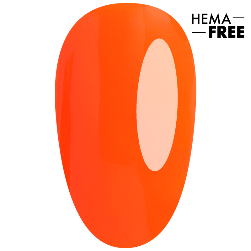 E.MiLac NEON Energy Club 050 – Vernis gel néon corail 9 ml