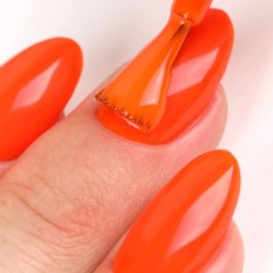 E.MiLac NEON Energy Club 050 – Vernis gel néon corail 9 ml