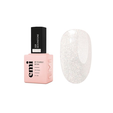 E.MiLac NY Moonstone #329 | Vernis Gel Fêtes Éclatant 9 ml