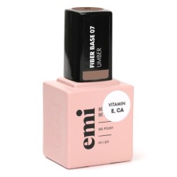 E.MiLac Fiber Base Gel Umber  7, 15 ml.