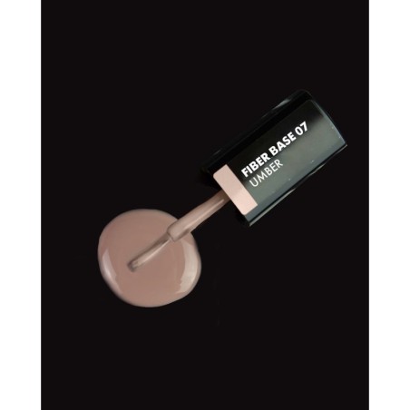 E.MiLac Fiber Base Gel Umber 7 – Base Gel Renforçante | 15 ml
