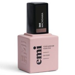 E.MiLac CN Macadamia 360 – Vernis gel Nature 9 ml