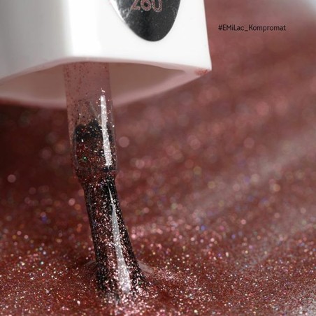 E.MiLac BS Kompromat 260 – Vernis gel Nude Luxueux 9 ml