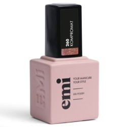 E.MiLac BS Kompromat 260 – Vernis gel Nude Luxueux 9 ml