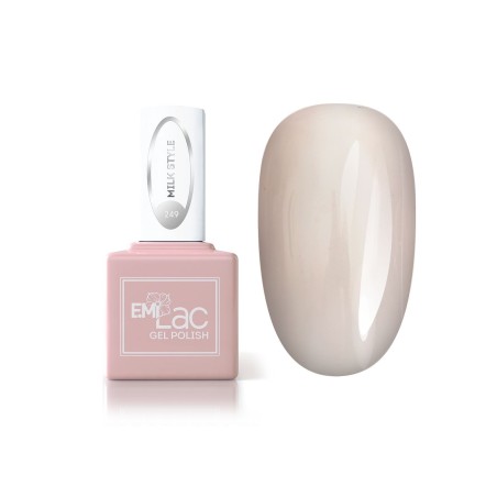 E.MiLac Milk Style #249 | Vernis Gel Lait Haute Couture