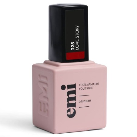 E.MiLac Love Story #225 – Vernis Gel Rouge Passion | 9 ml