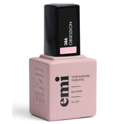 E.MiLac Obsession #386 – Vernis Gel Rose Romantique